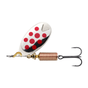 Silver/Red Dots
