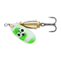 Fluorescent Green White Stripe UV