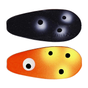 Black/Orange Clown