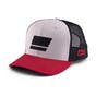 Grey/Red/Black