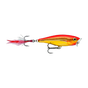 Steel Gold Fluorescent Red