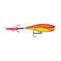Steel Gold Fluorescent Red