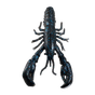 Black Blue Flake