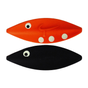 Black/Orange