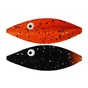 Black/Orange Splat